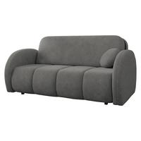 SCHLAFSOFA Viva Comfy IV - Schwarz/Grau, Holz/Textil (172/85/103cm) - MIRJAN24