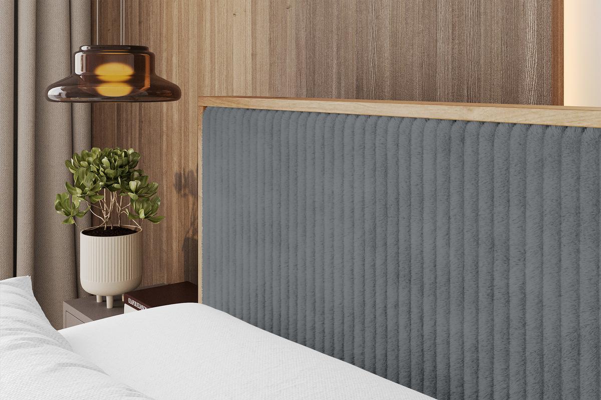 BOXBETT LOLLI9 - 200x200 - H4 Dunkelgrau - Dunkelgrau, Holzwerkstoff (200/200cm) - ALTDECOR