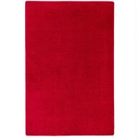 HOCHFLOR VELOURS TEPPICH LUNA - Rot, Textil (160/240cm) - Snapstyle