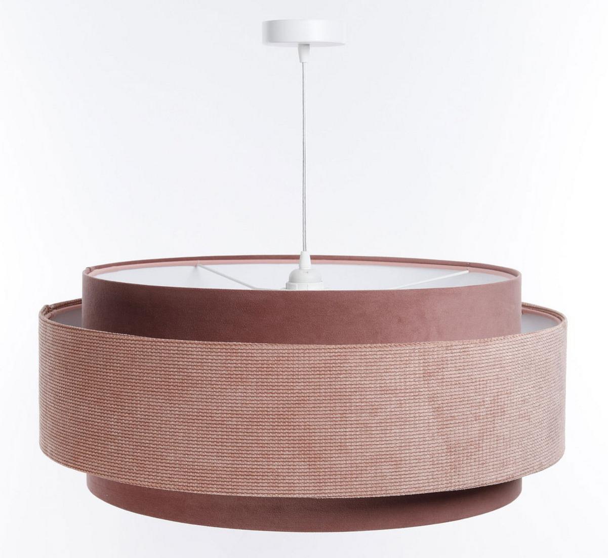 HÄNGELEUCHTE Rosa 60/25 cm - Pink, Kunststoff (60/1/25cm) - ONZENO