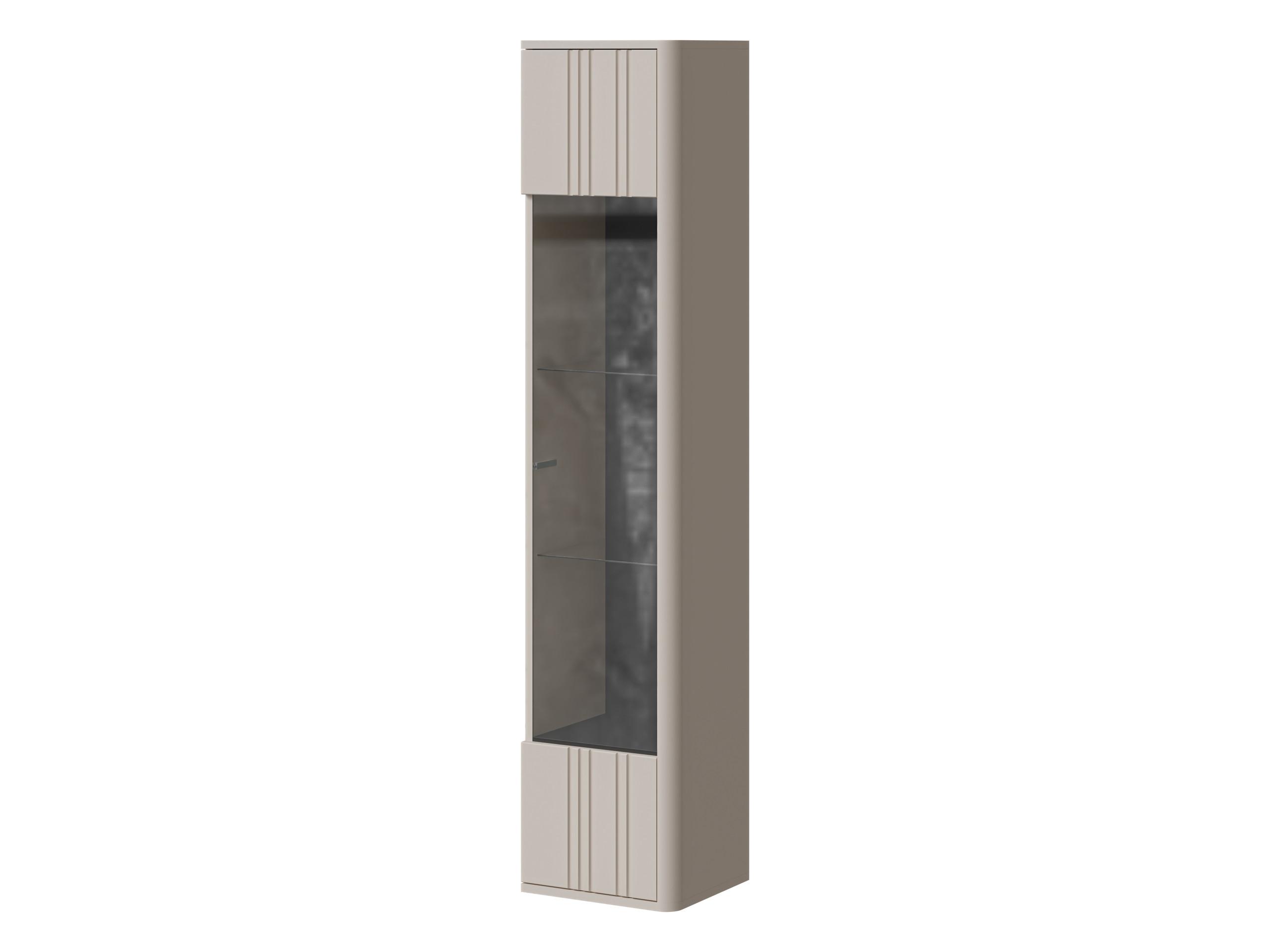 GLASVITRINE Philippe - Kaschmir, Holzwerkstoff (36/164/31cm) - MIRJAN24