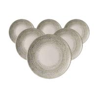 DESSERTTELLER Rimini grau ø 20,5 cm 6er Set - Grau, Keramik (20.5cm) - Ritzenhoff Breker