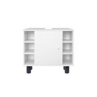 WASCHBECKENUNTERSCHRANK Weiß 60x54x32 cm - Weiß, Holzwerkstoff (32/54/60cm) - ML-DESIGN