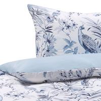 BETTWÄSCHE SET Ballard 135x200 cm - Blau, Textil (135/200cm) - Beliani