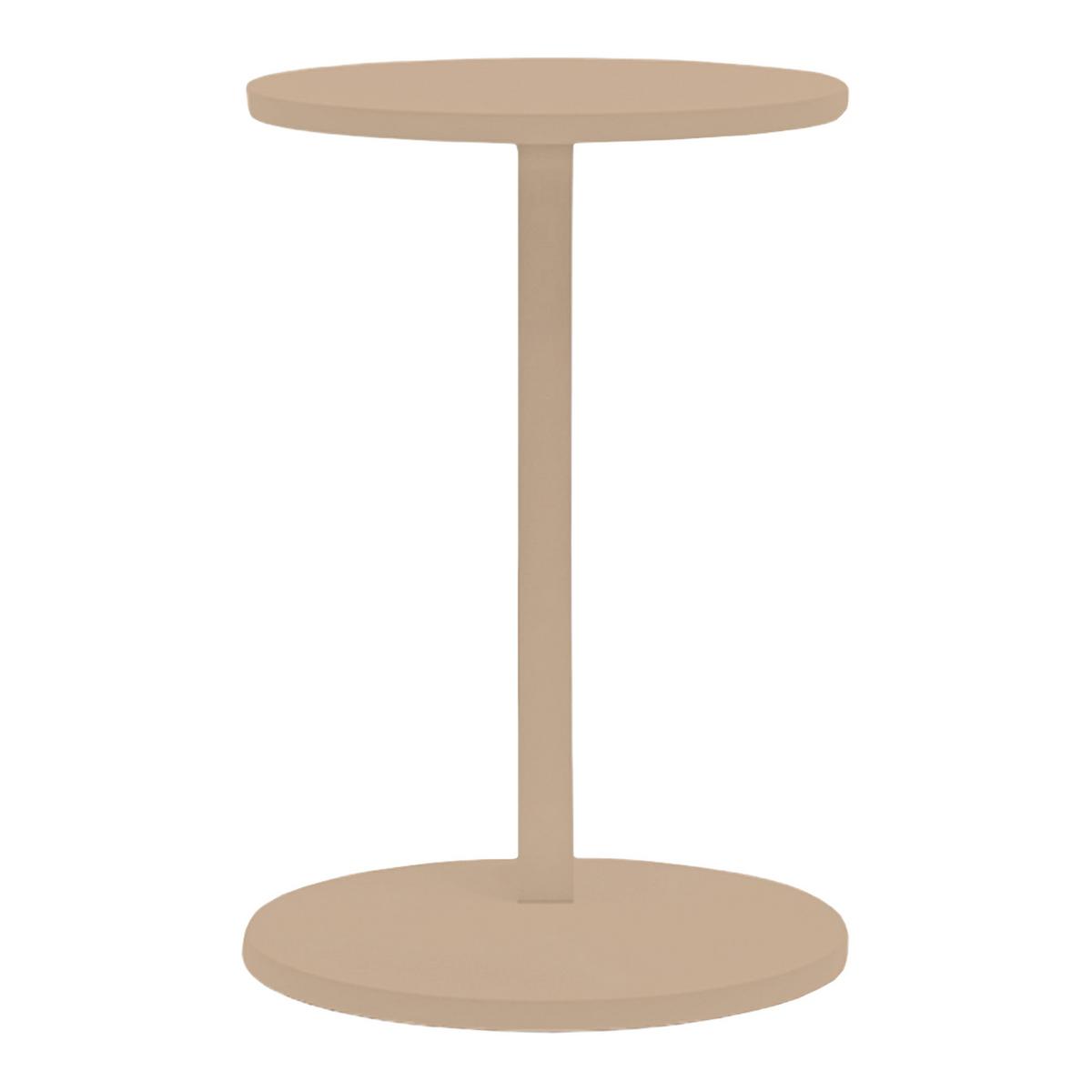 BEISTELLTISCH Holeby - Cappuccino, Holzwerkstoff (38/38/56cm) - [en.casa]