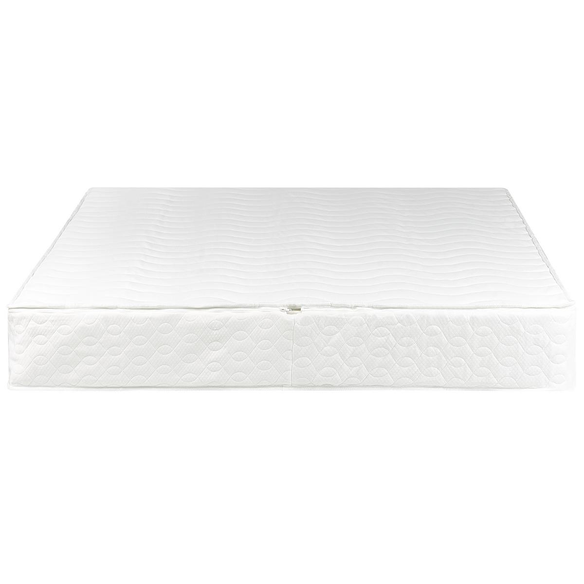 WASSERBETTMATRATZE inkl. Zubehör 140/200 cm Solers - Weiß, Kunststoff - Beliani