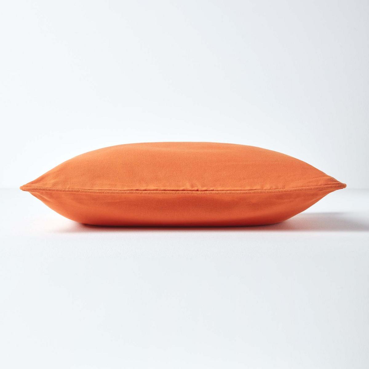 KISSENHÜLLE terracotta 30/50 cm, 100% Baumwolle - Terracotta, Textil (30/50cm) - Homescapes
