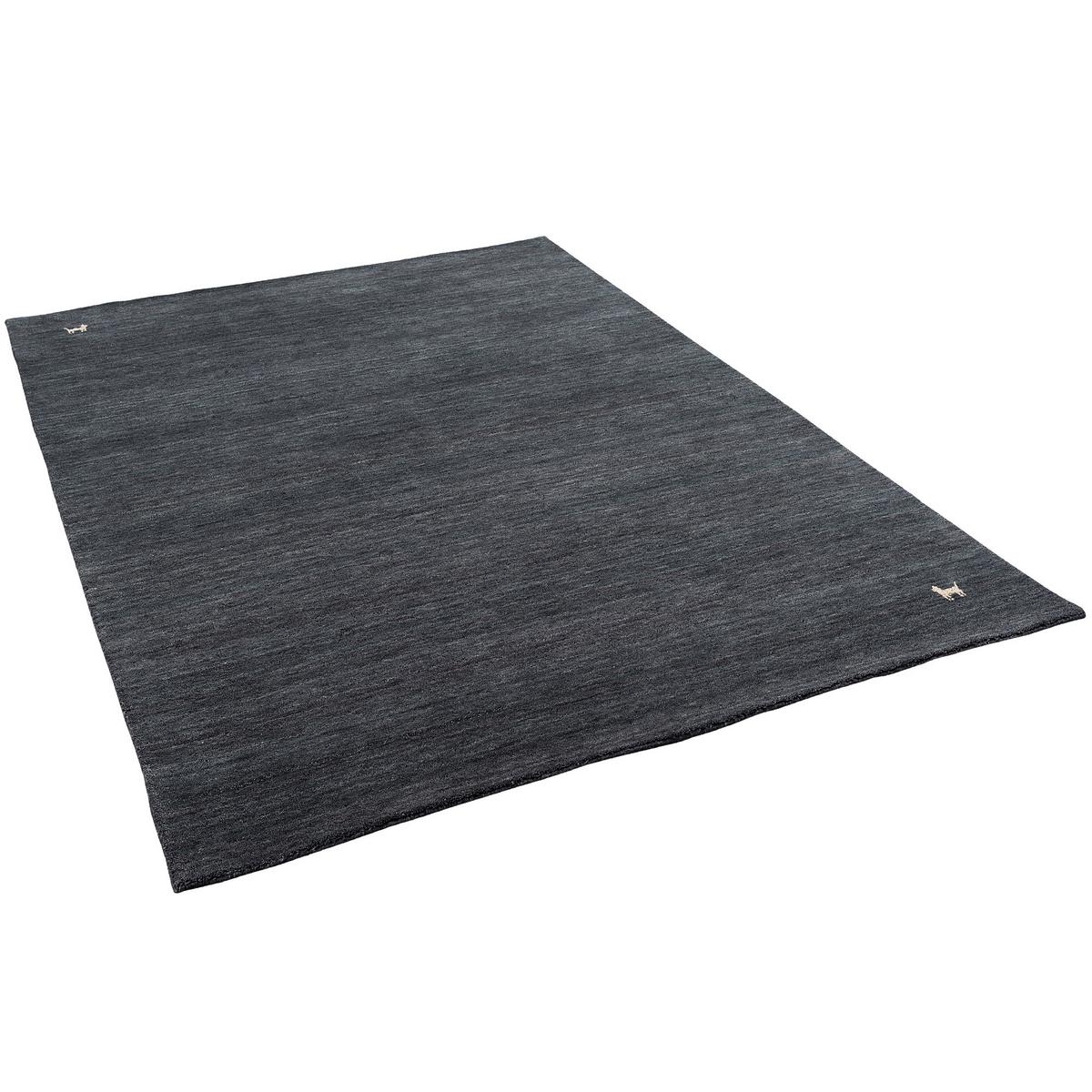 NATUR TEPPICH INDO NEPAL GABBEH SHIVA - Anthrazit, Textil (200/290cm) - Pergamon