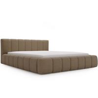 POLSTERBETT Orio 180x200 Braun - Braun, Textil (180/200cm) - Graingold