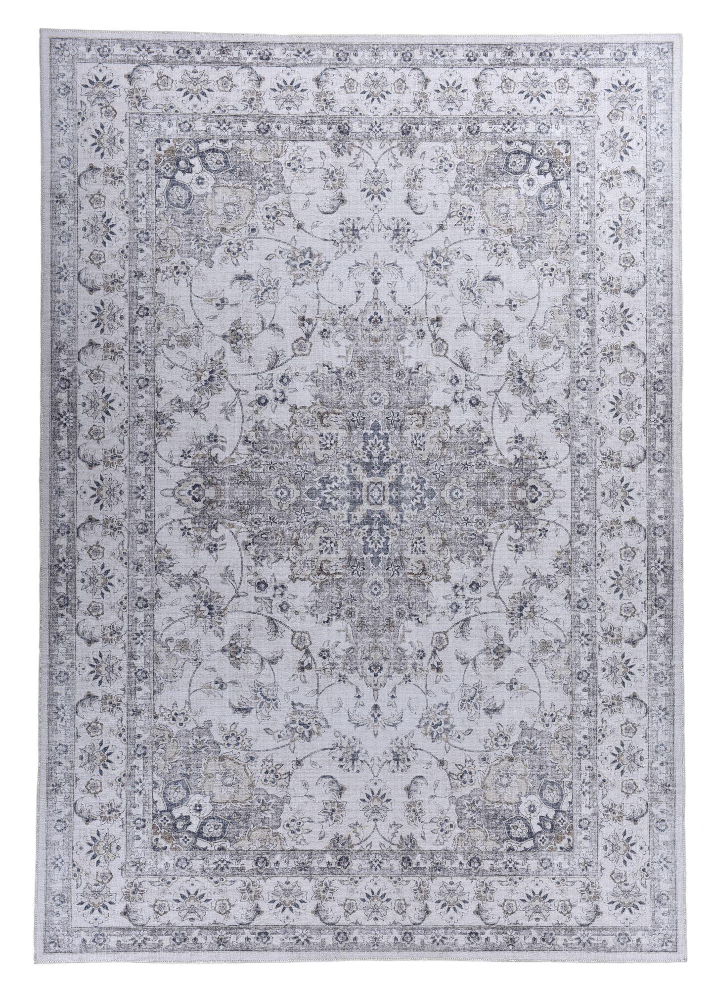 VINTAGE-TEPPICH Cecilia 140x200 cm - Creme, Textil (140/200cm) - Gino Falcone