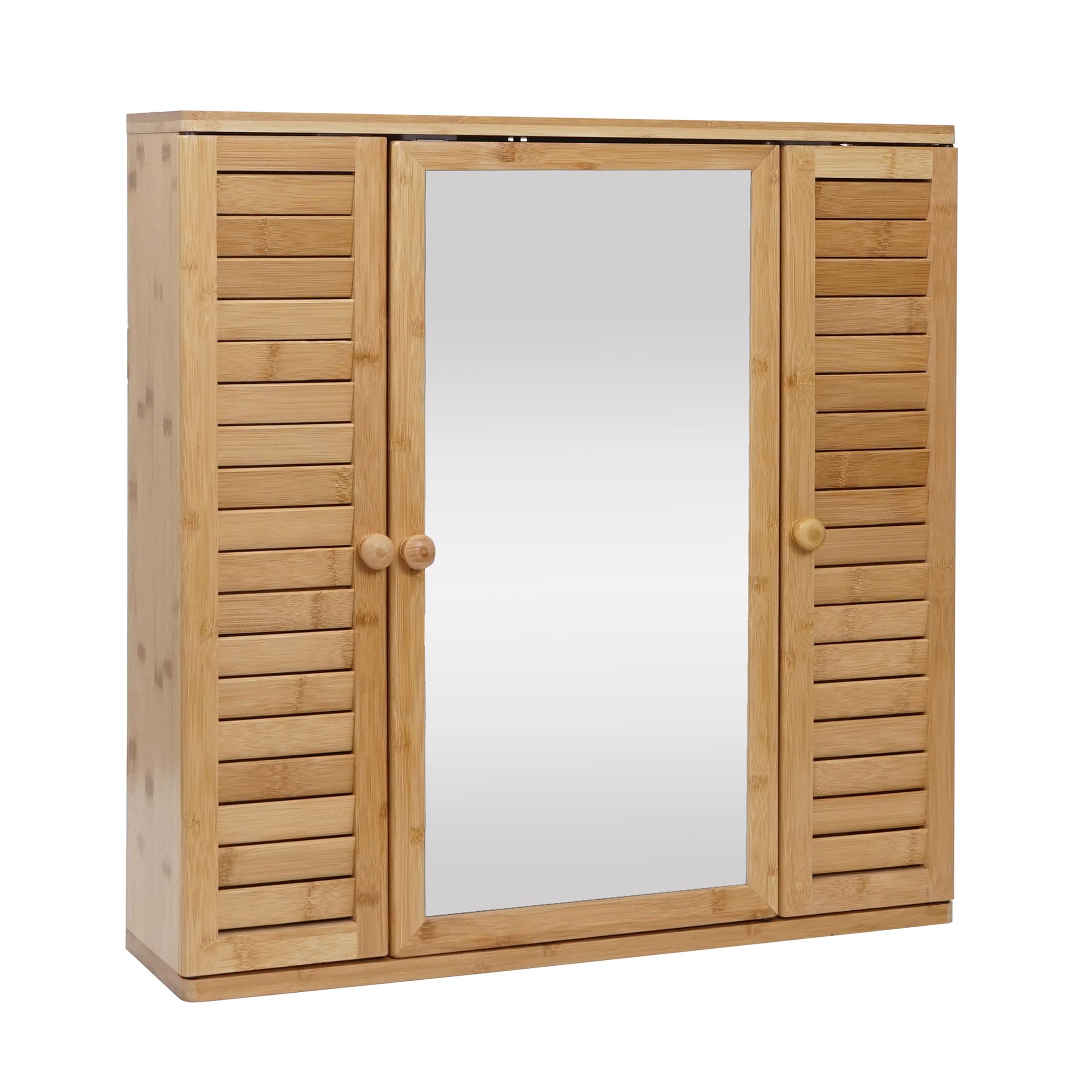 SPIEGELSCHRANK Braun - Braun, Glas (60/60/15cm) - MCW