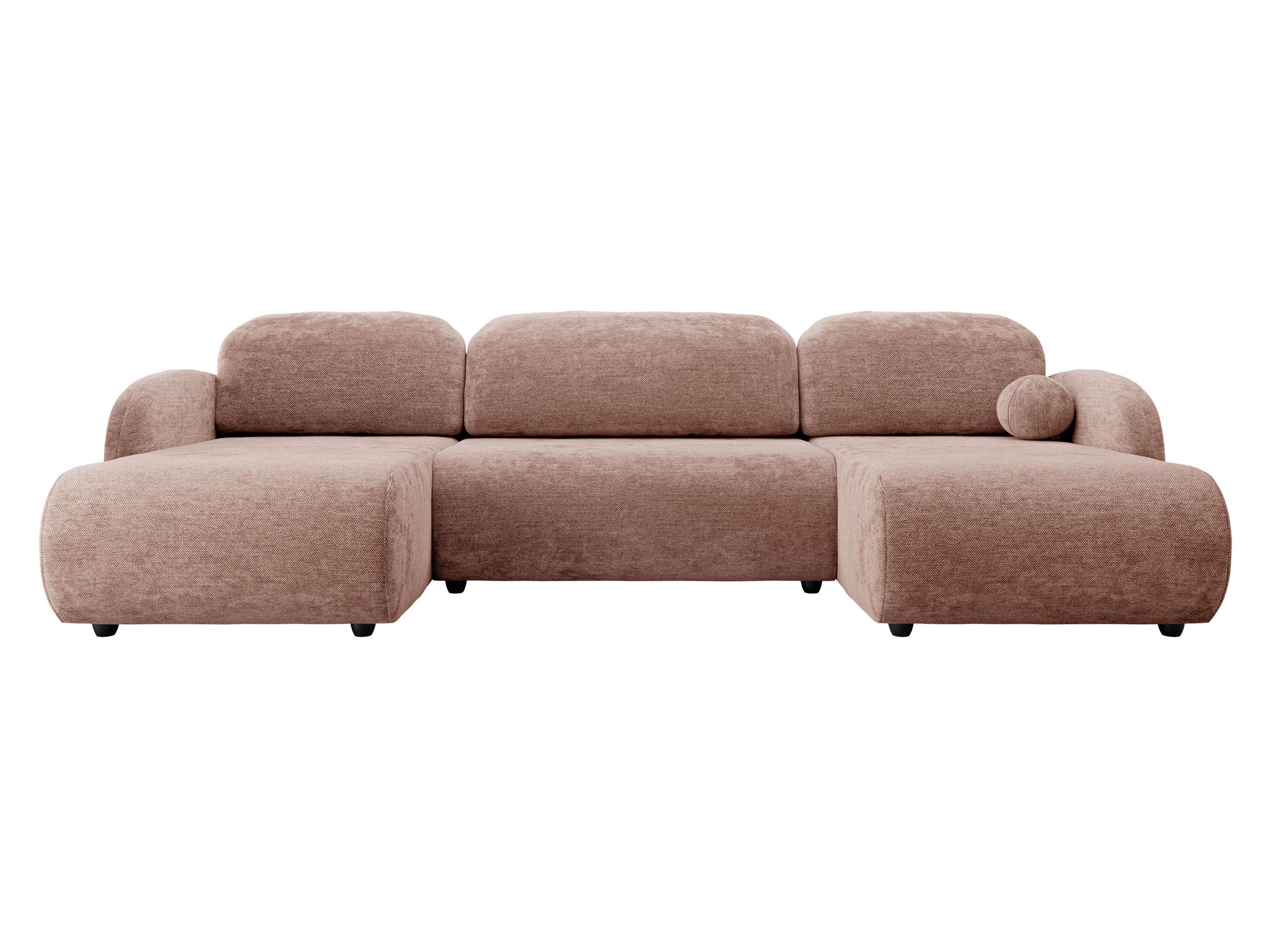 WOHNLANDSCHAFT Dream U - Gelb/Schwarz, Holz/Kunststoff (318/88/160cm) - MIRJAN24