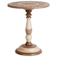 BEISTELLTISCH Mangoholz Braun Eulo - Braun, Holz (45/45/53cm) - Beliani
