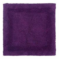 DUSCHVORLEGER 50/50 cm, 100% Baumwolle, wendbar - Lila, Textil (50/50cm) - Homescapes