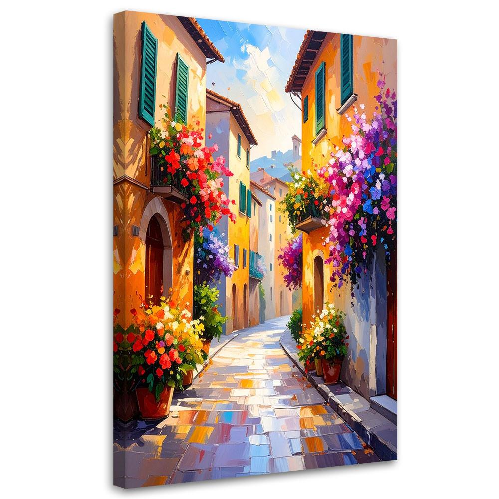LEINWANDBILD Städte & Architektur 70x100cm - Multicolor, Textil (70/100cm) - Feeby