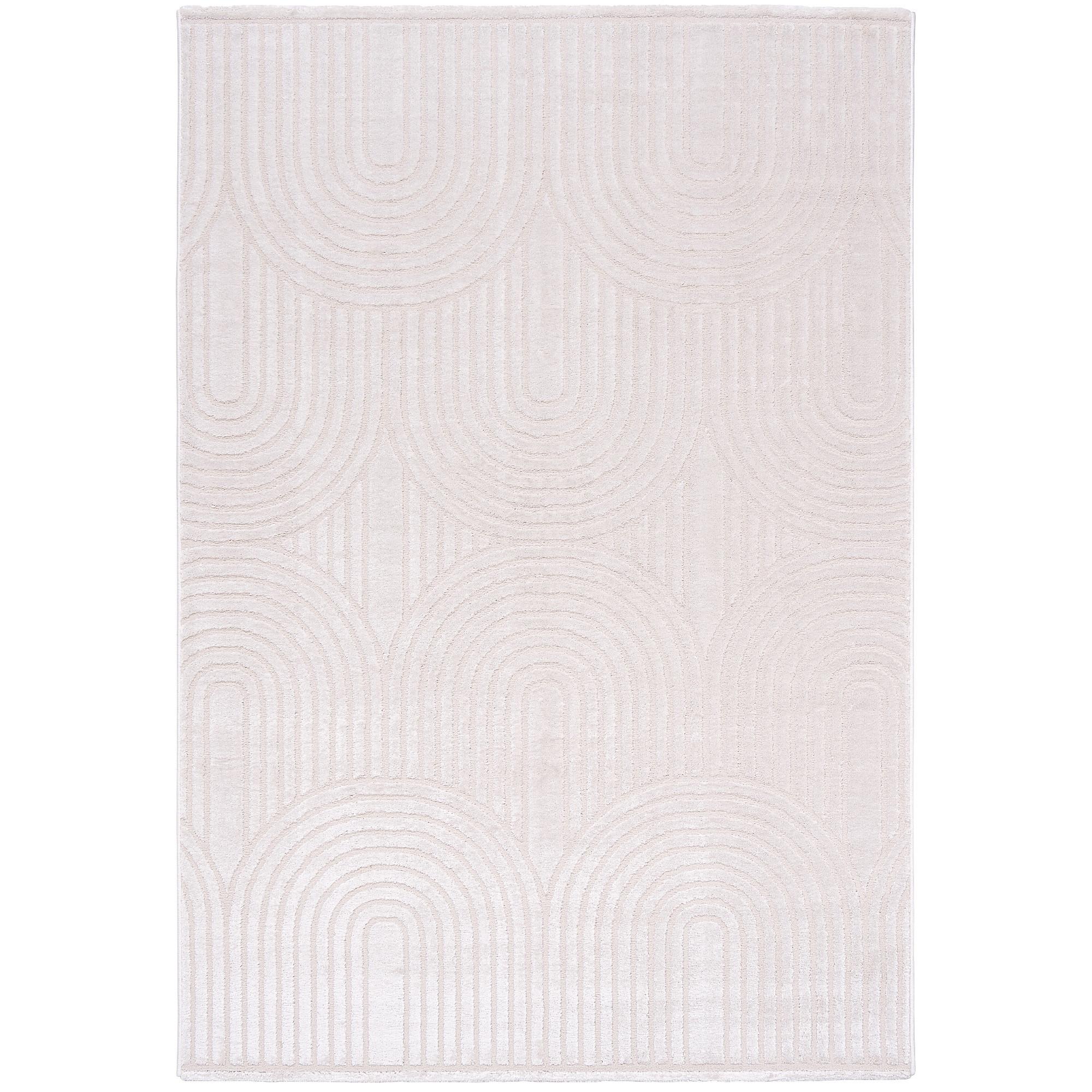 SOFT TEPPICH LUCIA - Weiß, Textil (160/230cm) - Pergamon