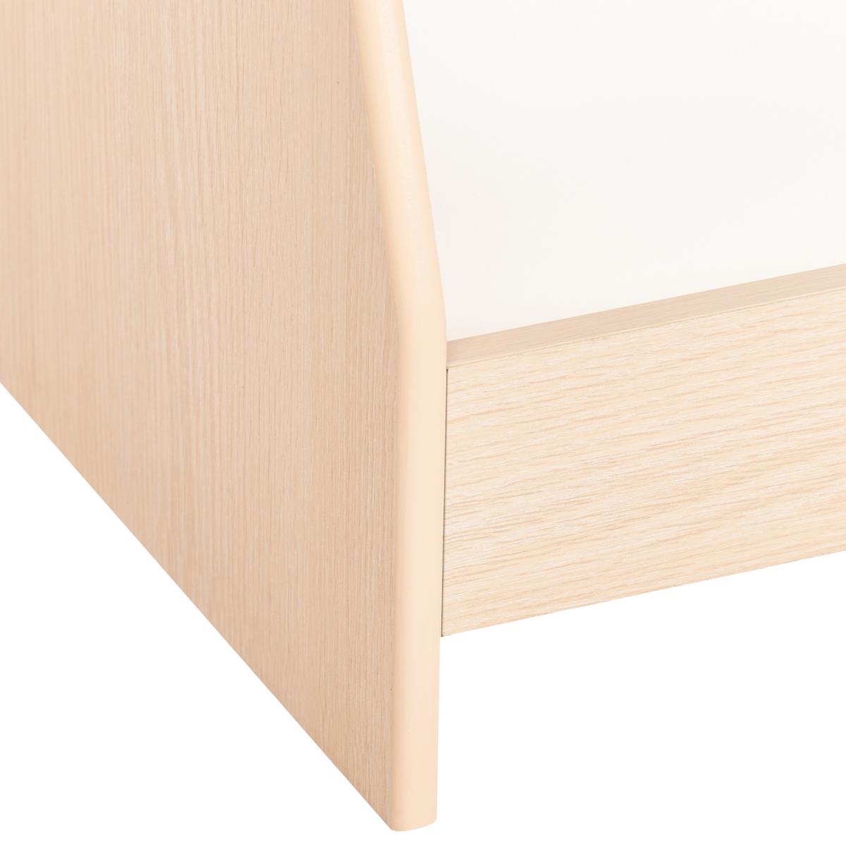 BÜCHERREGAL mit 4 Ebenen 70 cm Hellbraun Liloet - Braun, Holzwerkstoff (61/70/30cm) - Beliani