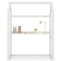 KINDERSCHREIBTISCH TINA - Weiß, Holz (101/130/49cm) - IDIMEX