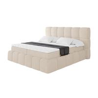 BOXBETT - AURI-H4 - 120x200 Beige Cord - Champagner, Holzwerkstoff (120/200cm) - ALTDECOR