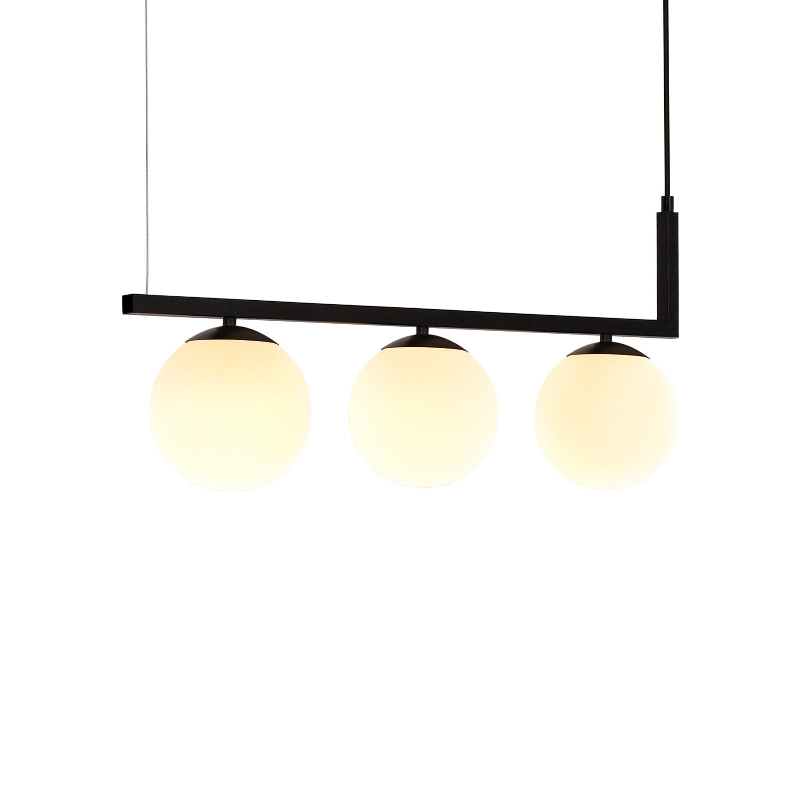 PENDELLEUCHTE Schritt 65/30/184 cm - Schwarz, Metall (65/30/184cm) - Nettlife