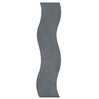 TEPPICH Dunkelgrau 80/300 cm Tangra - Dunkelgrau/Grau, Kunststoff (80/300cm) - Beliani