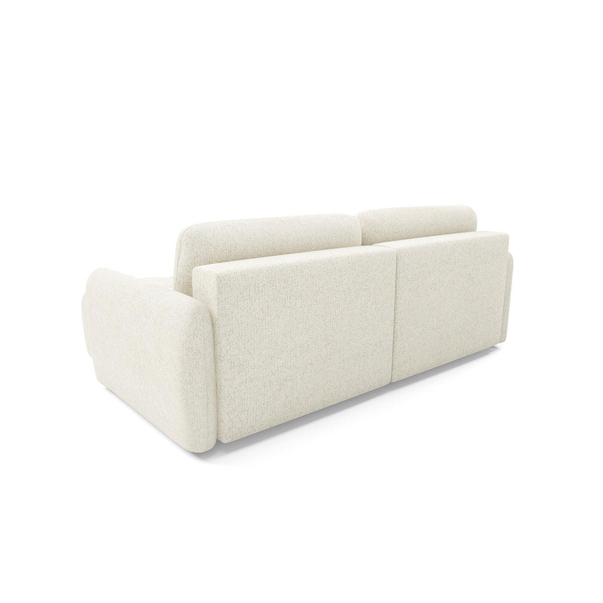 ECKSOFA Vittoria Cremeweiß - Weiß, Holz (240/165cm) - Petits-meubles