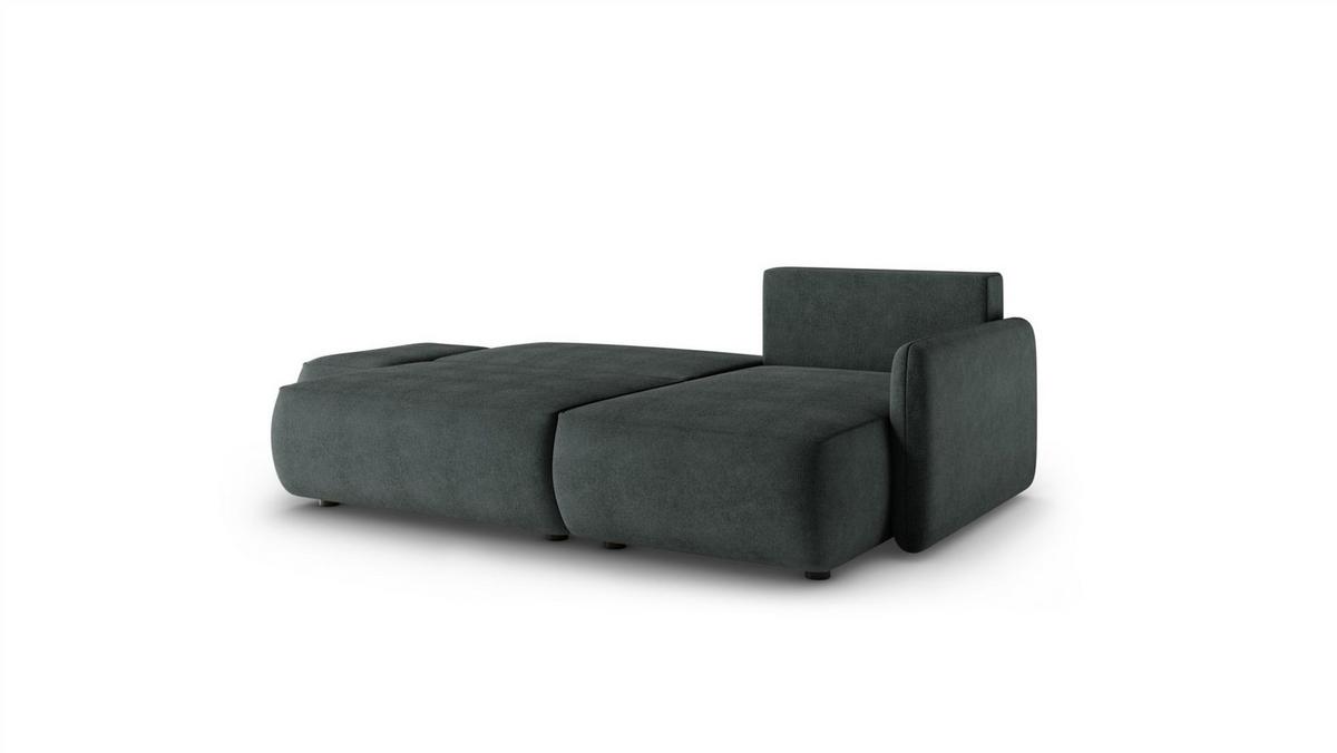 ECKSOFA Luka Mit Schlaffunktion - Anthrazit, Holzwerkstoff/Textil (148/229cm) - Fun Möbel
