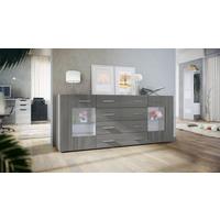 SIDEBOARD Noah Avola-Anthrazit - Anthrazit, Holzwerkstoff (166/72/35cm) - Vladon