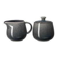MILCH- & ZUCKER-SET Toledo dunkelgrau 2-tlg. - Dunkelgrau, Keramik (1/2cm) - Ritzenhoff Breker