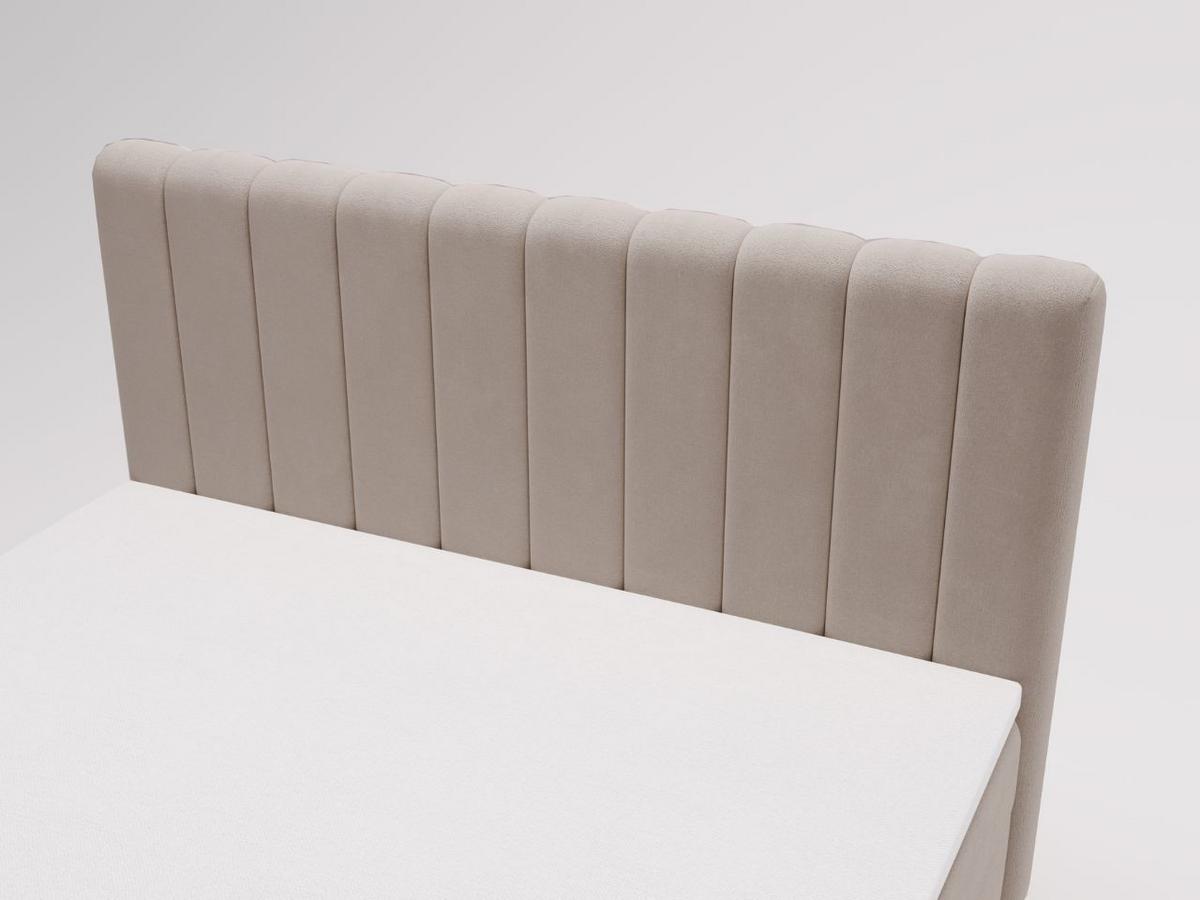 BOXBETT Primavera 160x200 Beige - Beige, Holz/Textil (160/200cm) - Graingold