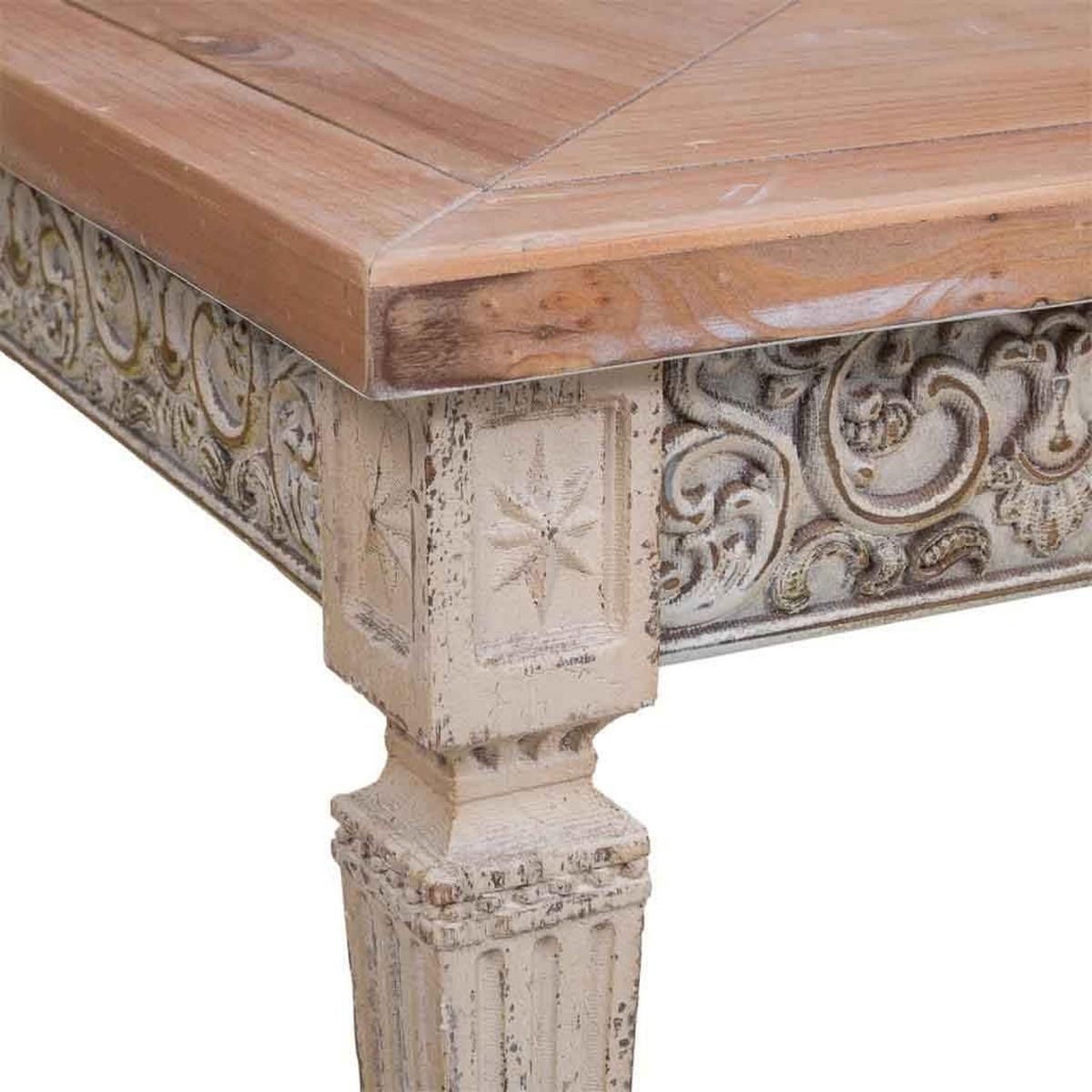 COUCHTISCH aus Holz 123x63x50 cm weißem - Multicolor, Holzwerkstoff (63/123/50cm) - Wanderlust
