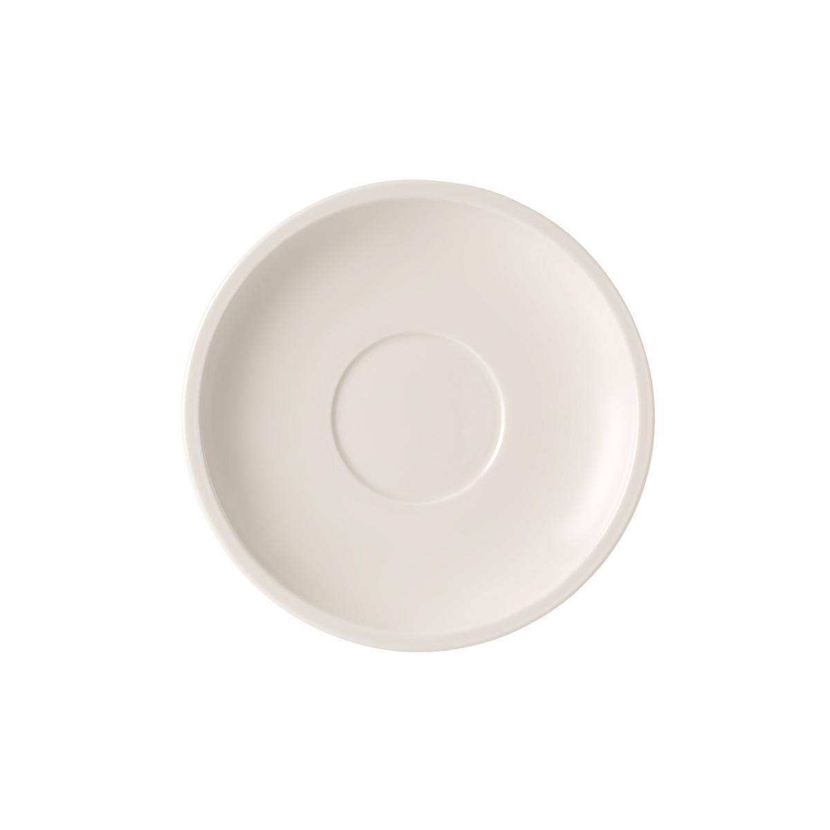 CAFÉ AU LAIT UNTERTASSEN Artesano Original weiß ø 17 cm 6er Set - Weiß, Keramik (17cm) - Villeroy & Boch