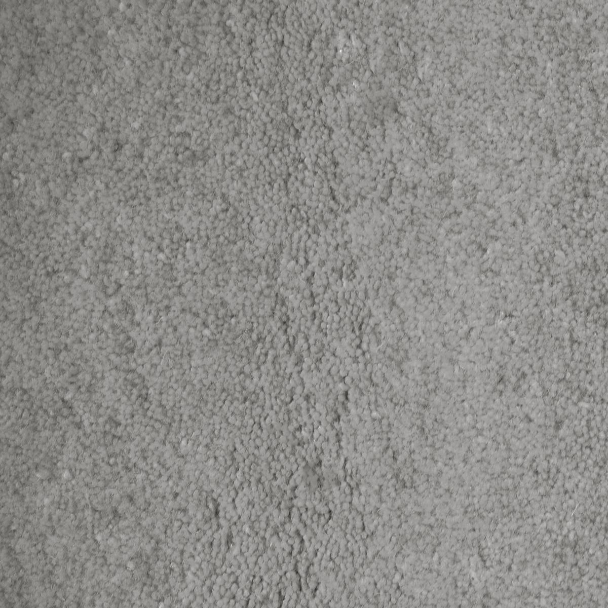 TEPPICH Dunkelgrau 140 cm Wolle Vasco - Dunkelgrau, Textil (140/140cm) - Beliani