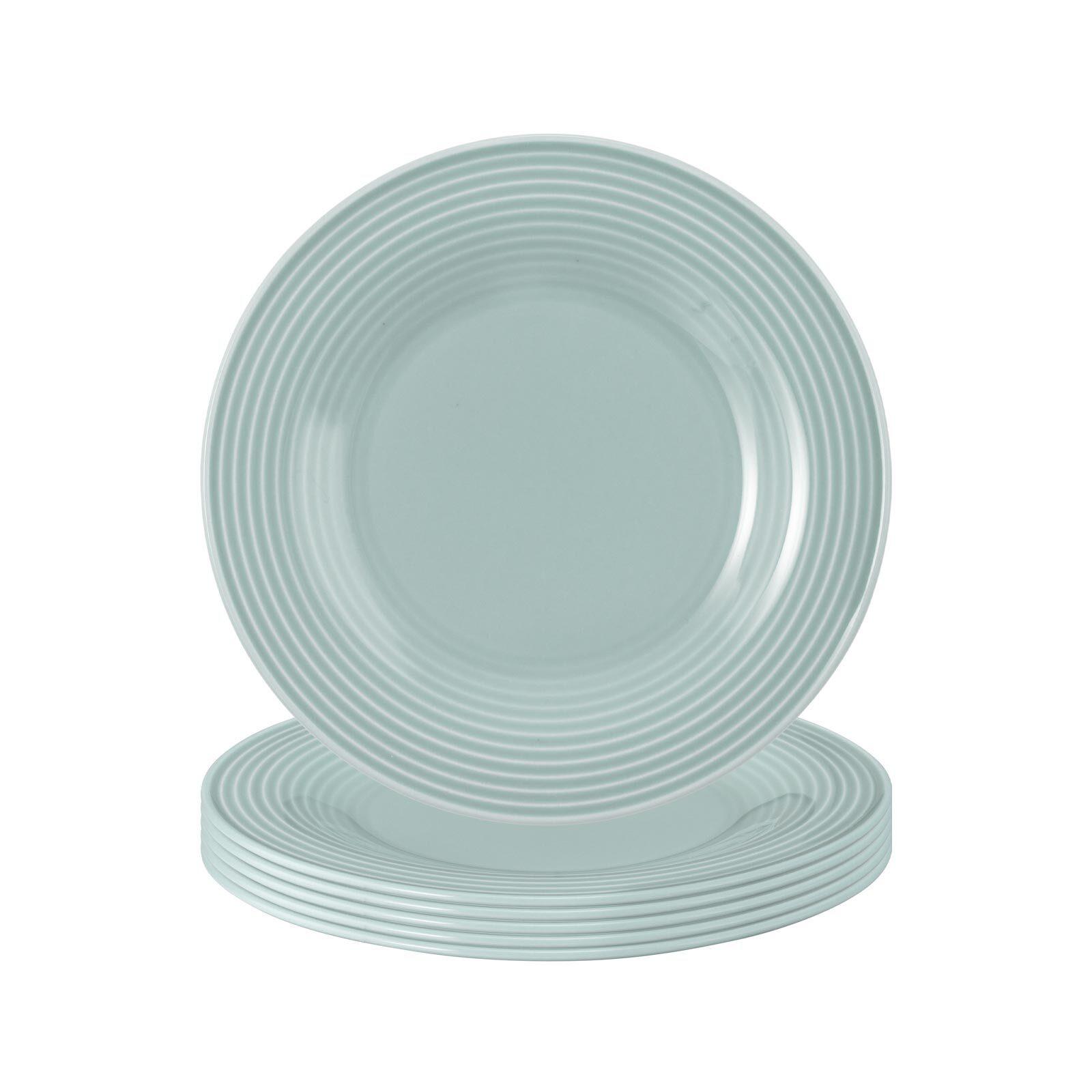 BROTTELLER Beat Color Glaze Arktisblau ø 17 cm 6er Set - Blau, Keramik (17cm) - Seltmann Weiden