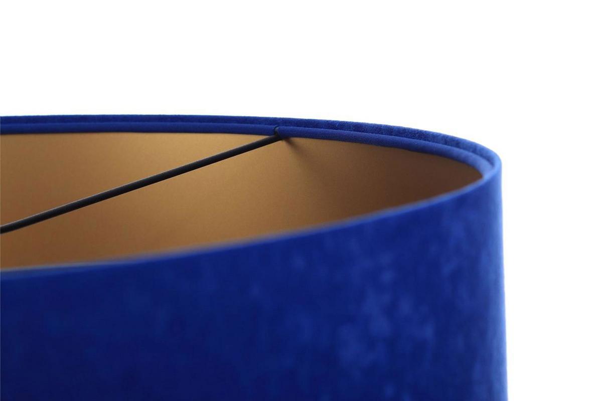 HÄNGELEUCHTE Blau 40/20 cm - Blau/Goldfarben, Kunststoff (40/0.6/20cm) - ONZENO