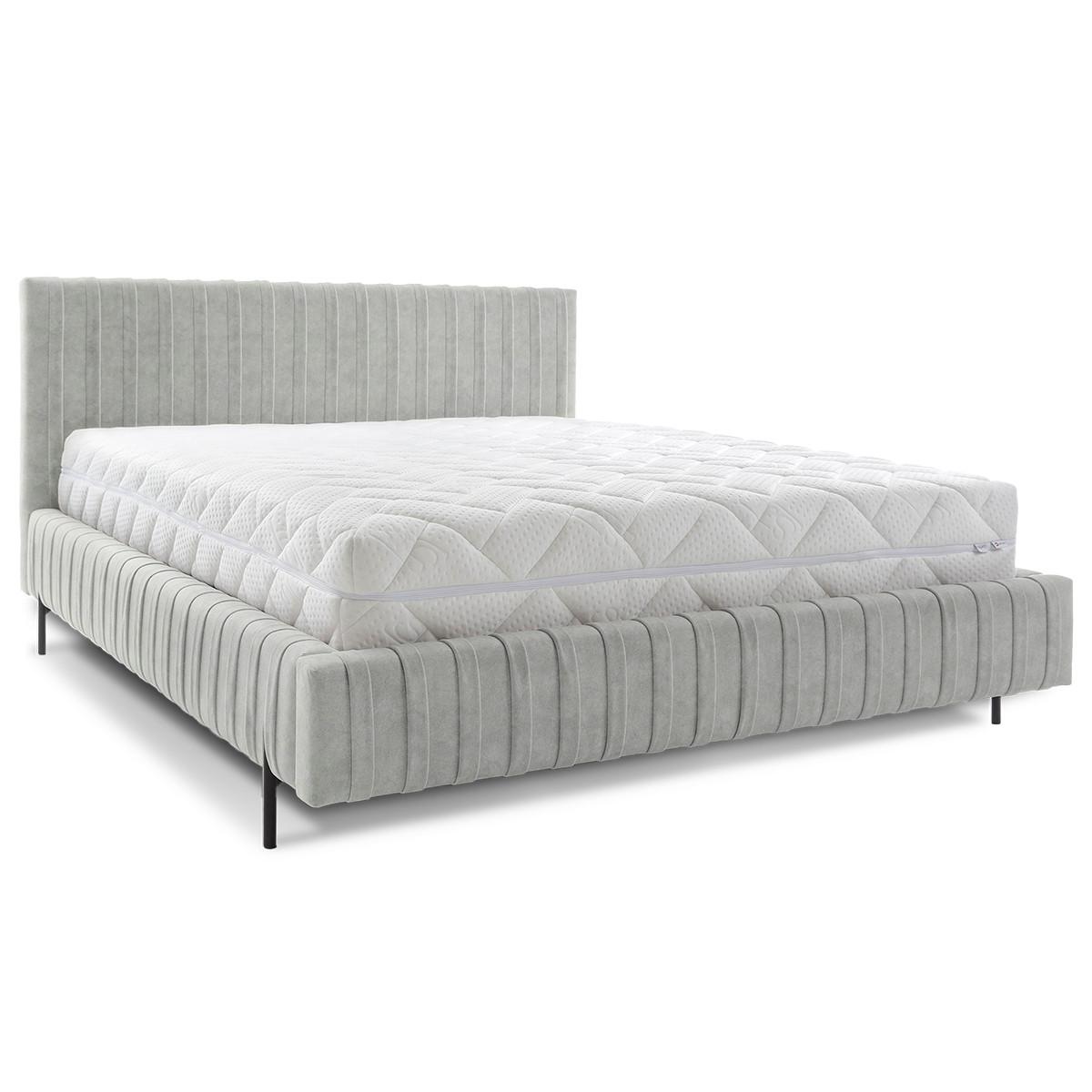 BOXBETT 180/200 Ori Grau - Grau, Holz (180/200cm) - Petits-meubles