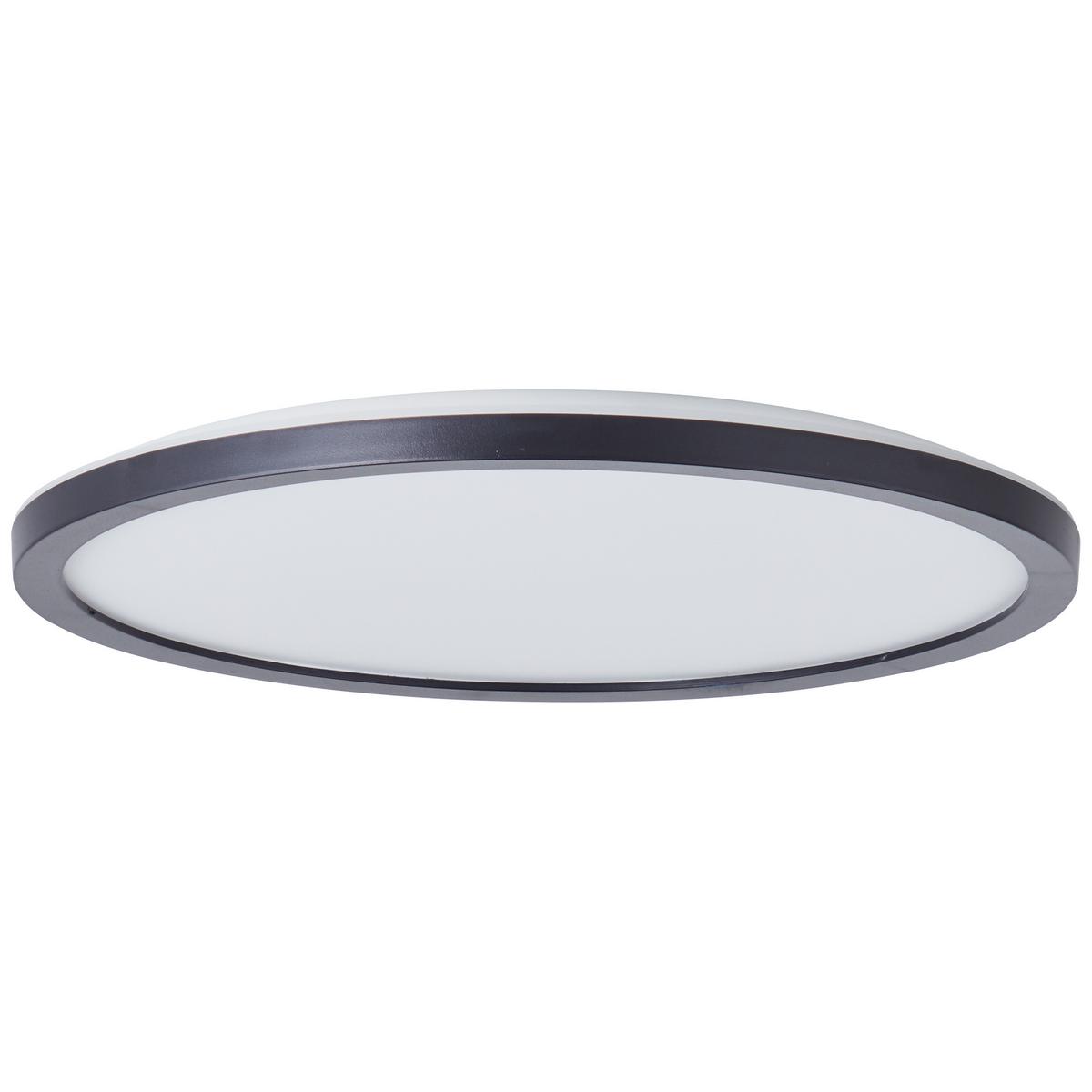 AUFBAUPANEEL Brennan G99653/26 - Schwarz, Metall (29.4/29.4/2.5cm) - Brilliant