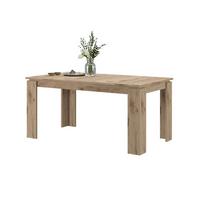 ESSTISCH Eiche 160 - 200 x 90 cm, Küchentisch ausziehbar - Eichefarben, Holzwerkstoff (160/90/76cm) - Inn.Furn
