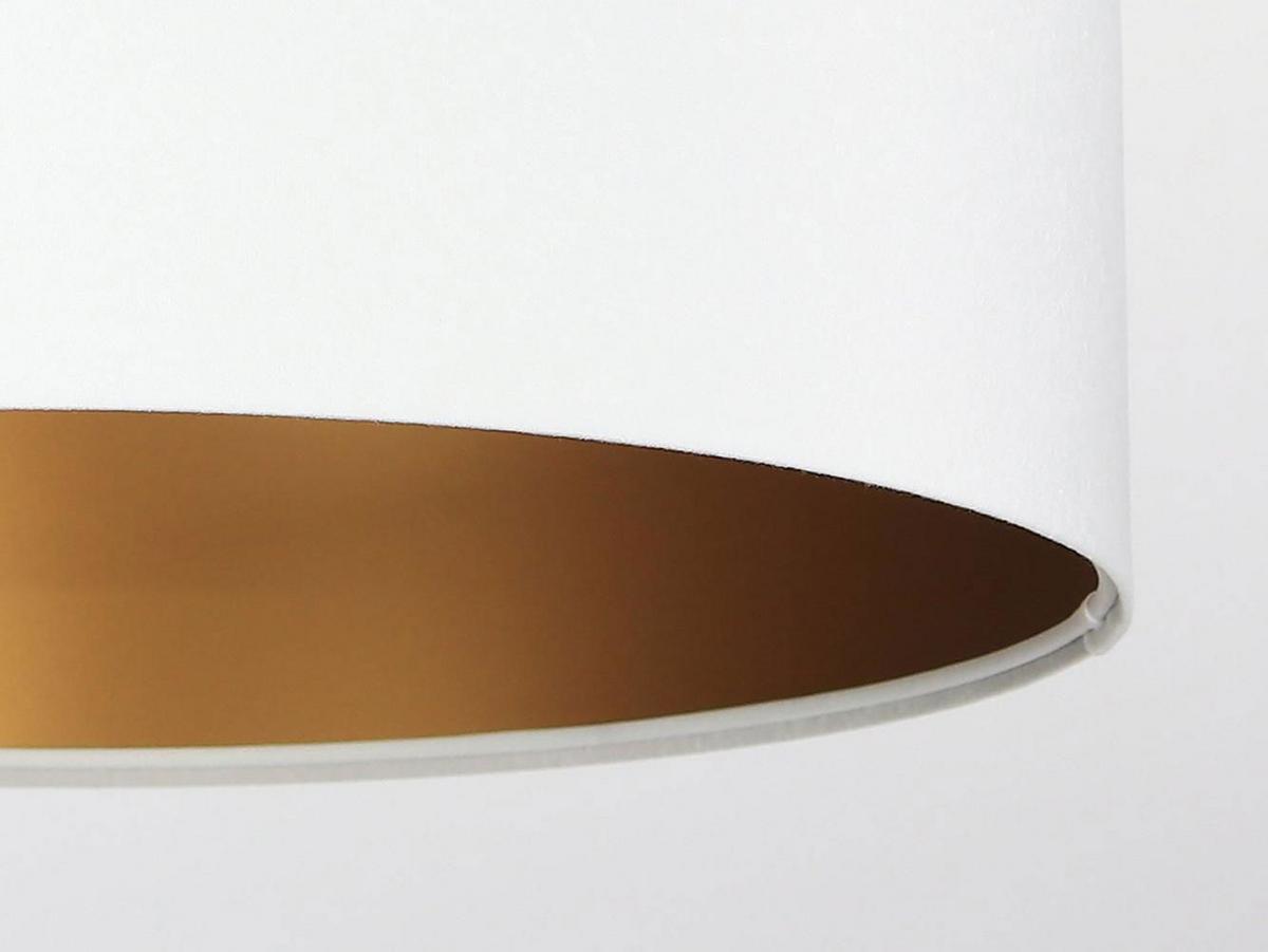 HÄNGELEUCHTE Gold 50/25 cm - Goldfarben/Weiß, Kunststoff (50/0.8/25cm) - ONZENO