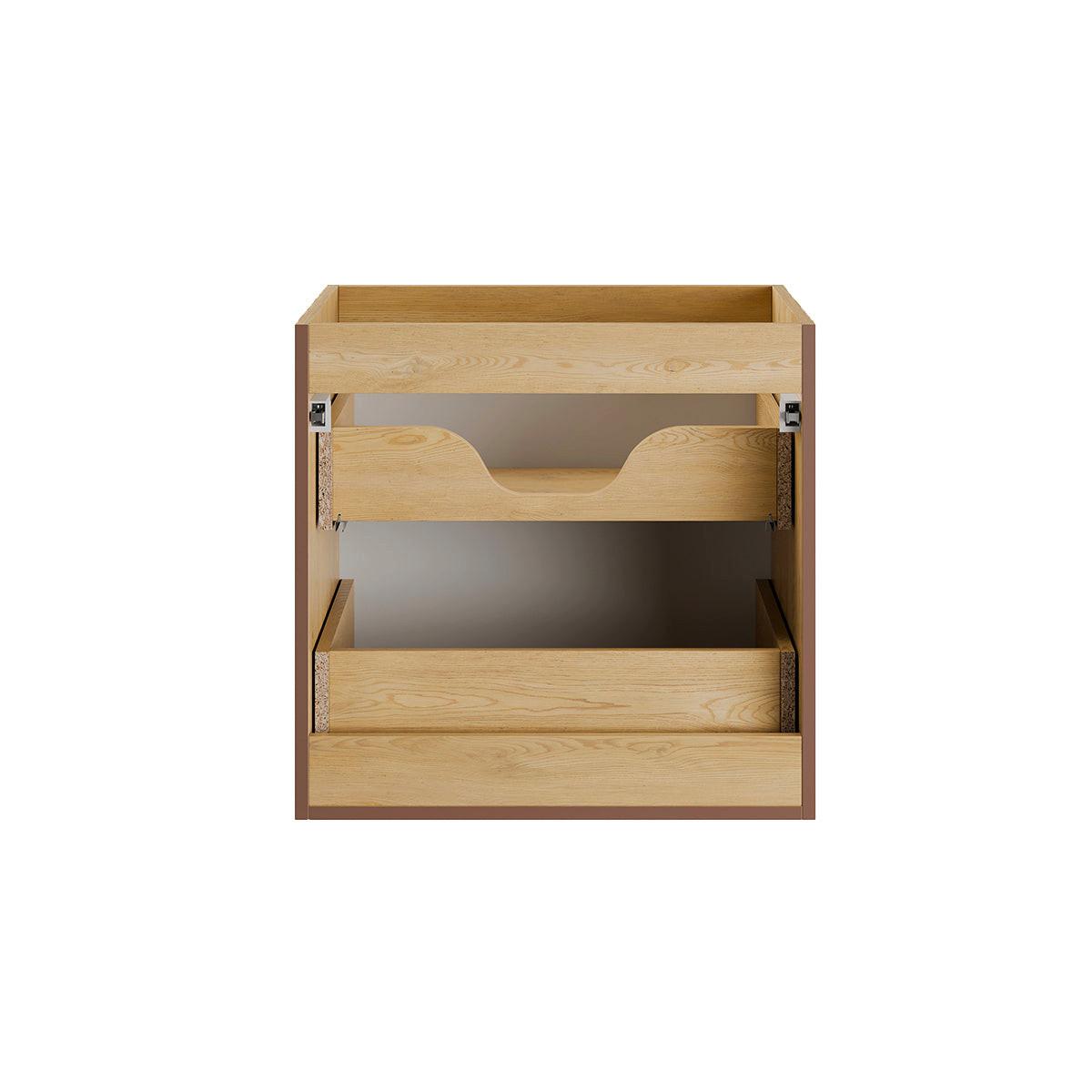 WASCHTISCHUNTERSCHRANK 120.6cm Isaline Helle Eiche - Braun, Holzwerkstoff (120.6/59/46cm) - Petits-meubles
