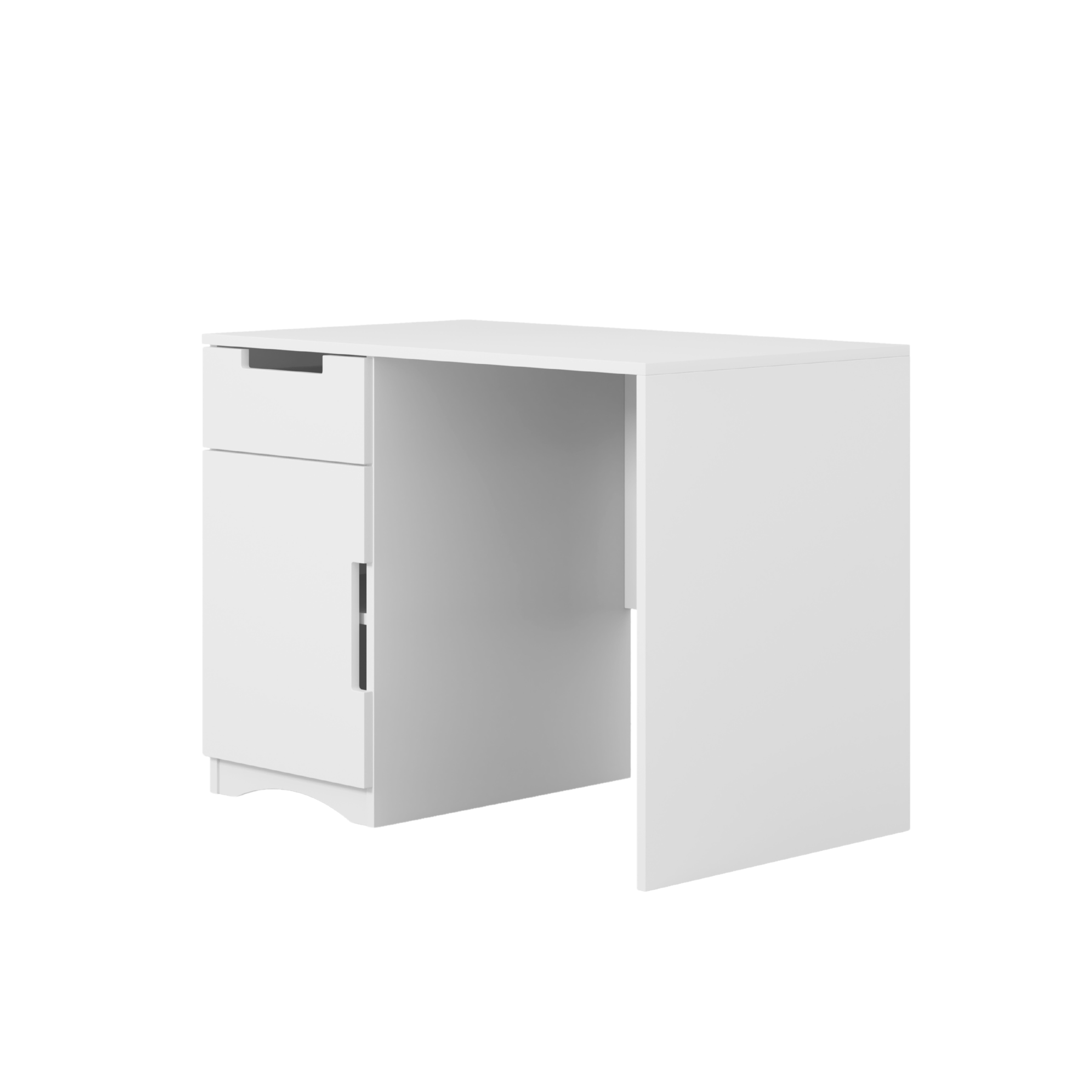 KINDERSCHREIBTISCH CLASSIC Weiß 100/75/60 - Weiß, Holzwerkstoff (100/75/60cm) - RAUMHIRSCH FURNITURE