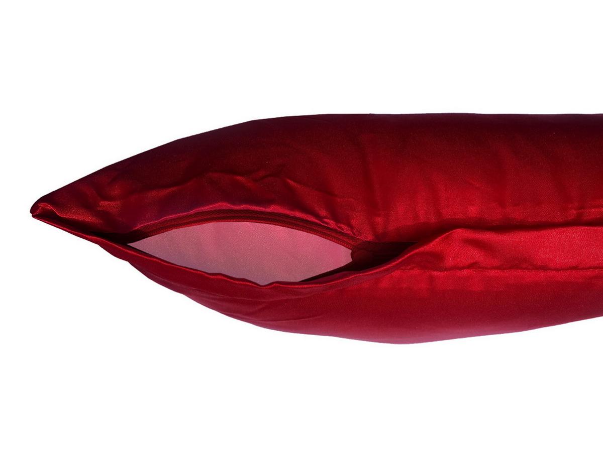 BETTBEZUG Glanz Satin karmin-rot 155/220 cm - Rot, Textil (155/220cm) - beties Heimtextil
