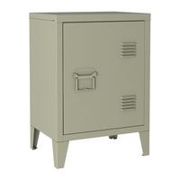 NACHTSCHRANK Inari - Braun, Metall (40/57/30cm) - [en.casa]