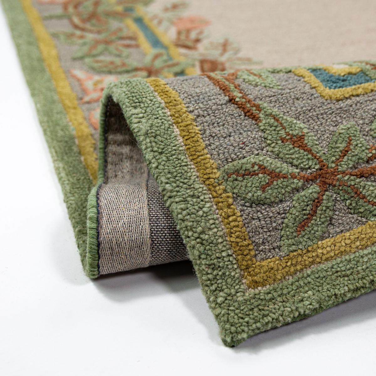 TEPPICH aus Wolle SOAR in Bunt, floral, 80 x 300 cm - Multicolor, Textil (300/80cm) - KADIMA DESIGN