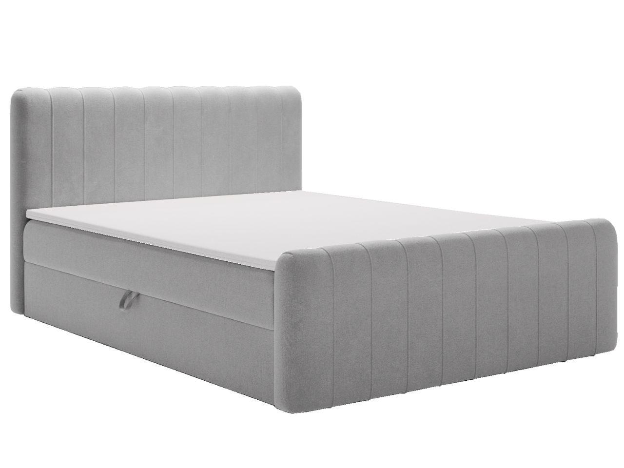 BOXBETT Osteno 140x200 Grau - Grau, Holz/Textil (140/200cm) - Graingold
