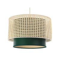 HÄNGELEUCHTE Beige 40/25 cm - Beige, Kunststoff (40/1/25cm) - ONZENO