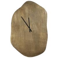 WANDUHR Aluminium messing Ganges - Messingfarben, Metall (50/78/3cm) - Beliani
