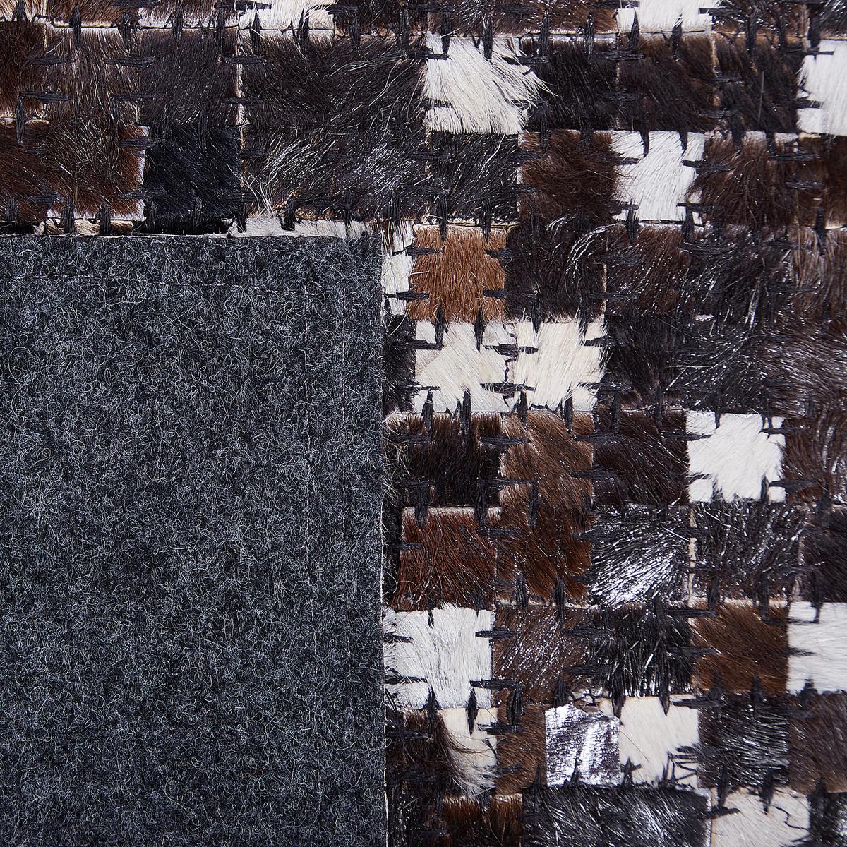 KURZFLOR-TEPPICH Akkese 230/160 cm - Braun, Fell (160/230cm) - Beliani