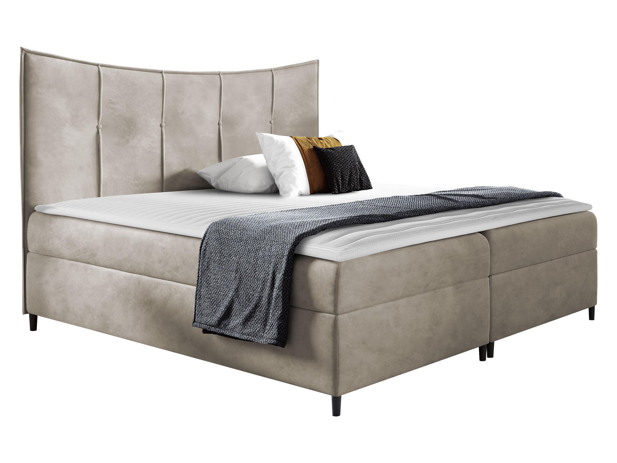 BOXBETT Bergamo - H3 - Sahara, Holz (160/200cm) - MIRJAN24