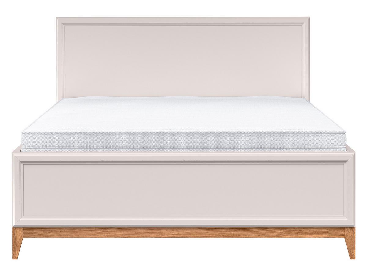 BETT Windsor W-16 - 160x200 cm - Kaschmir/Naturfarben, Holz/Holzwerkstoff (160/200cm) - MIRJAN24